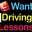 Want Driving Lessons