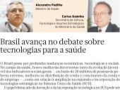Brasil avança no debate sobre tecnologias para a saúde