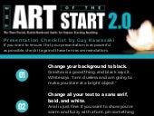 The Art of the Start 2.0 Presentati...