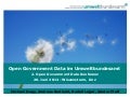 Open Government Data im Bundesumweltamt