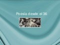 Poesía tras la Guerra Civil