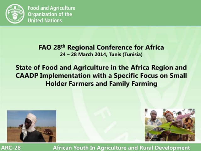 FAO 28th Regional Conference for Af...