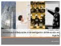 Estudio sobre demandas profesionales en investigación de mercados
