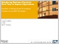 Complex Event Prosessing