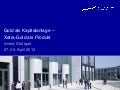 Gold als Kapitalanlage - Xetra-Gold als Produkt