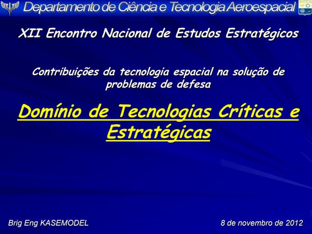 Contribuições da tecnologia espacia...