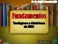 01 Fundamentos Históricos e Teológicos da Educação Cristã