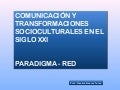 Concepto de Paradigma y de Red