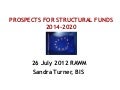 Prospects for Structural Funds 2014-2020