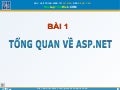Bài 1 - TỔNG QUAN VỀ ASP.NET