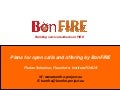 Florian Schreiner: Plans for open calls and offering by BonFIRE