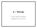 The Software Entrepreneurship Process