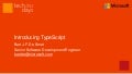 Introducing TypeScript