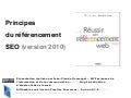 SEO   principes - referencement seo - version 2010