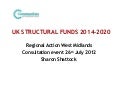 UK Structural Funds 2014-2020 