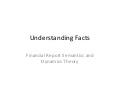 Understanding Facts