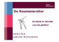Reumamonitor - De tools in handen van de patiënt