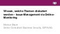 Dialog: Wissen, welche Themen diskutiert werden – Issue-Management via Online-Monitoring