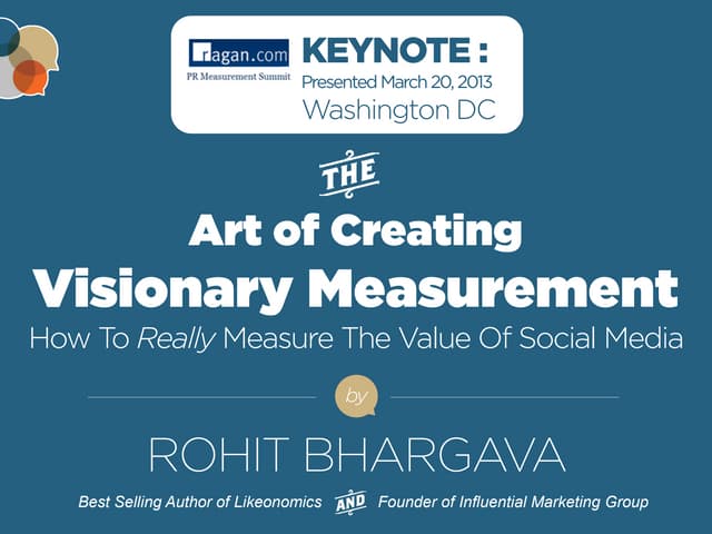 How To Create Visionary Measurement For Social Media 