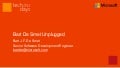 Bart De Smet Unplugged