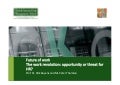 Future of work - The work revolution: opportunity or threat for HR - Prof. Dr. Dirk Buysens and Mr. Peter Thomson