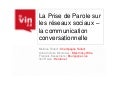 LE VIN 2.0 - #03 - La prise de parole sur les réseaux