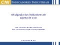 Apresentação Indicadores Industriais | Agosto 2012