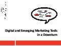 Digital And Emerging Marketing Strategies