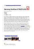Samsung DualView ST550(TL225)