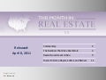 This Month in Real Estate- U.S. Market: April 2011