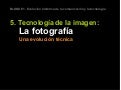 Evolución histórica de la fotografía