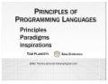 Principles Of Programing Languages