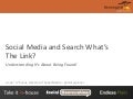 Social Media & Search Marketing Presentation, What&rsquo;s The Link? Social Media Plus