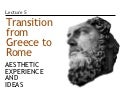 Art and Culture - Module 05 - Hellenism and Rome