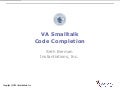 VA Code Completion
