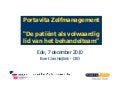 De patiënt als volwaardig lid van het behandelteam