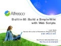 Alfresco - Building a Really Simple Wiki