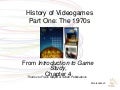 Weeks 6, 7 Game Design