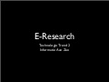 Informatie Aan Zee - TTT E-Research