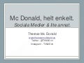 06 torsdag Therese Mc Donald, 2012