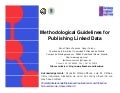 Methodological Guidelines for Publishing Linked Data