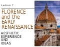 Art and Culture - Module 07 - Renaissance (Early)