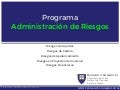 Finanzas 8 - Administracion de Riesgos Financieros