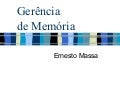 Gerência de Memória