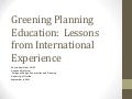 9/8 THUR 16:00 | Educating the Sustainability Planner 1
