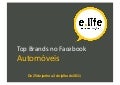 As marcas de automóveis mais comentadas no Facebook.
