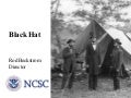 2008 Black Hat Cybersecurity Keynote- Rod Beckstrom, Director NCSC, DHS