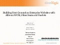 Building Next Generation Enterprise Web Sites with Alfresco