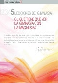 5 lecciones de gimnasia