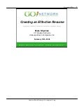 09 02-10 Mark Stryshak - Master GO! Network Resume Writing
